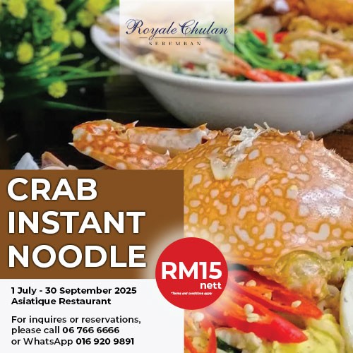 Crab Instant Noodle Royale Chulan Seremban